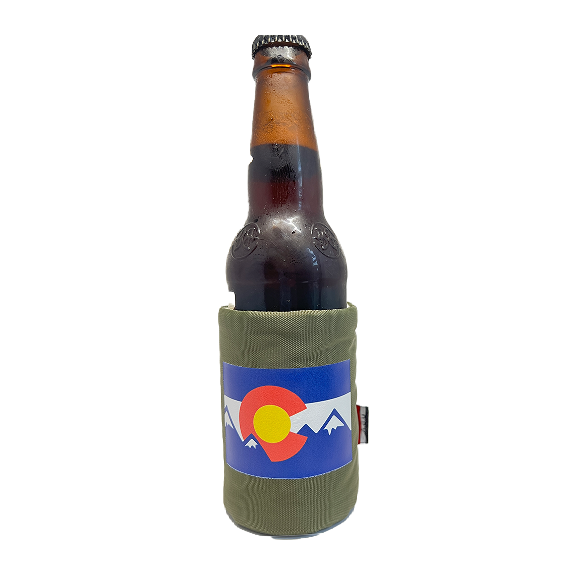 Classic-Koozie-ColoradoFlag-Green